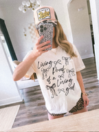 Coquette Ribbon Loving God Shirt