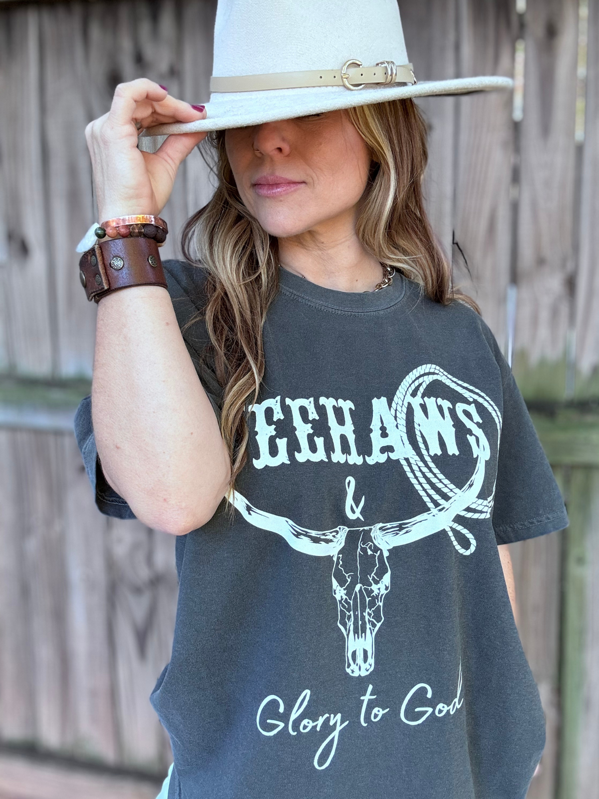 Yeehaws and Glory to God Shirt