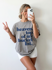 Heaven Top Of List Shirt