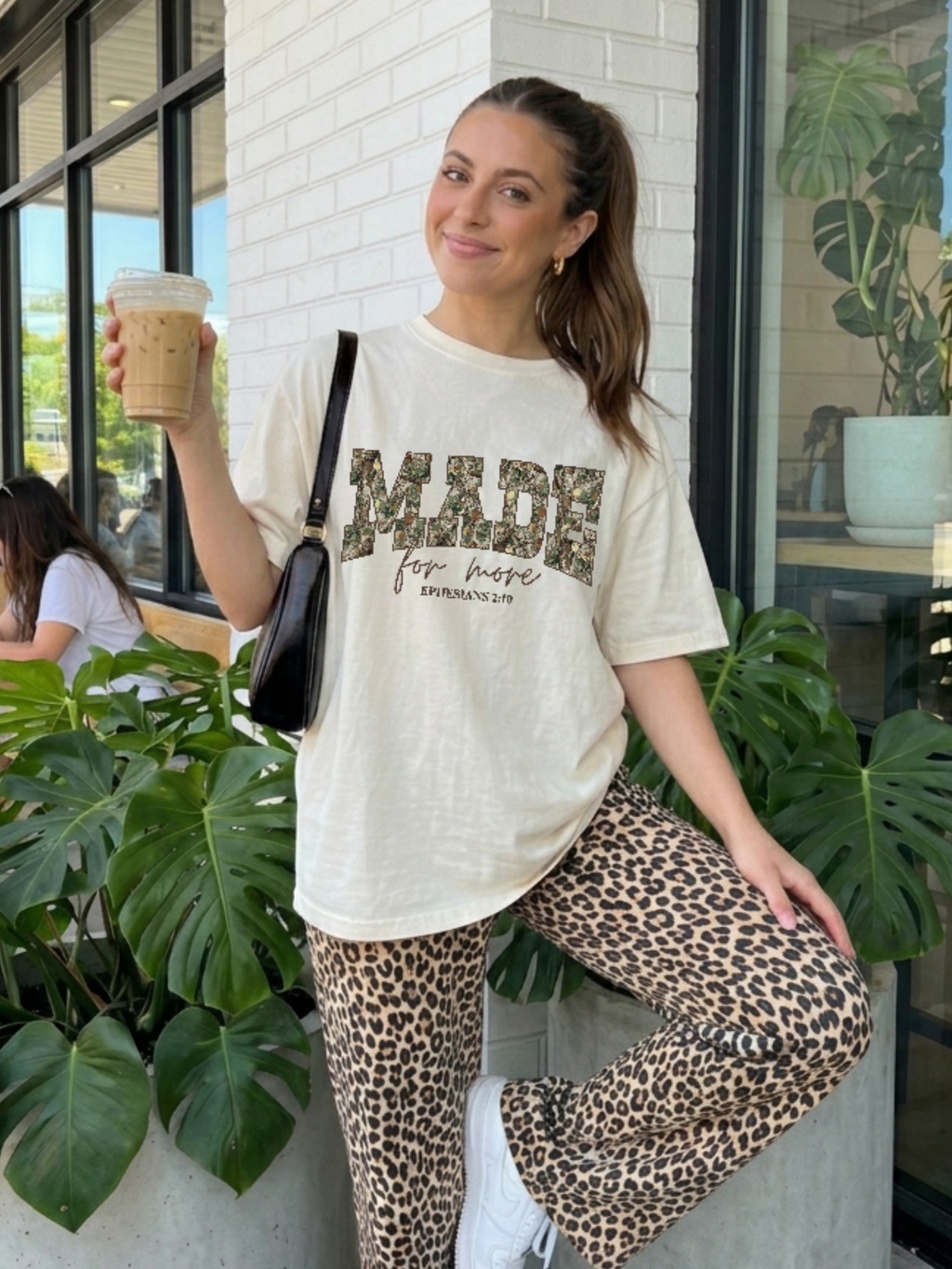 Camo Font Made For More Shirt