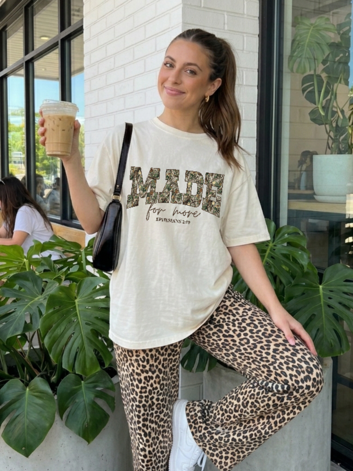 Camo Font Made For More Shirt