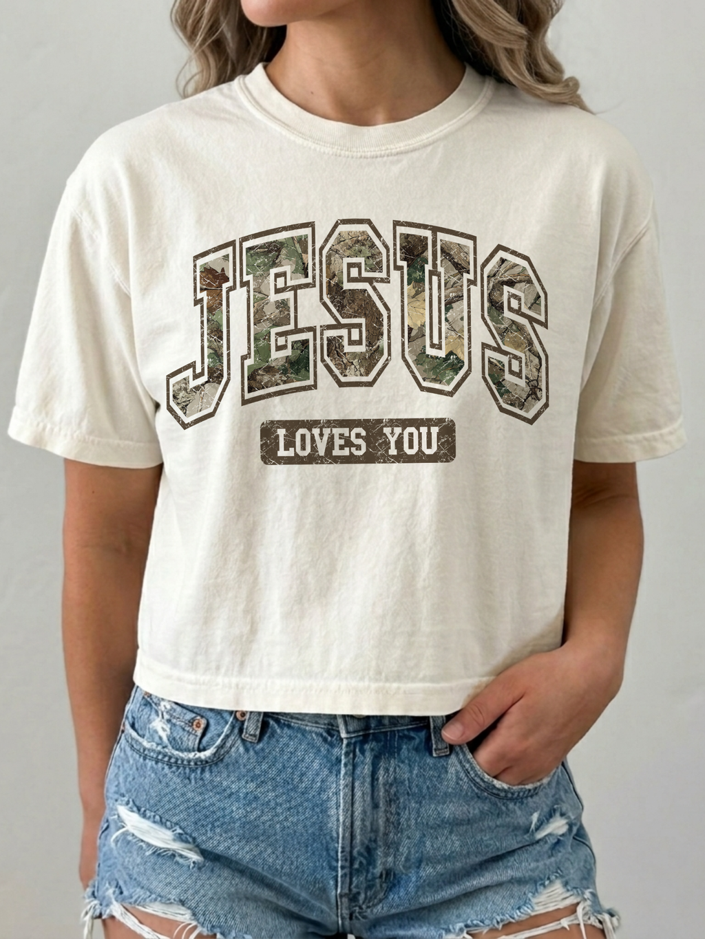 Jesus Loves You Boxy Tee