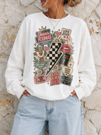 Western Collage Jesus Sweatshirt