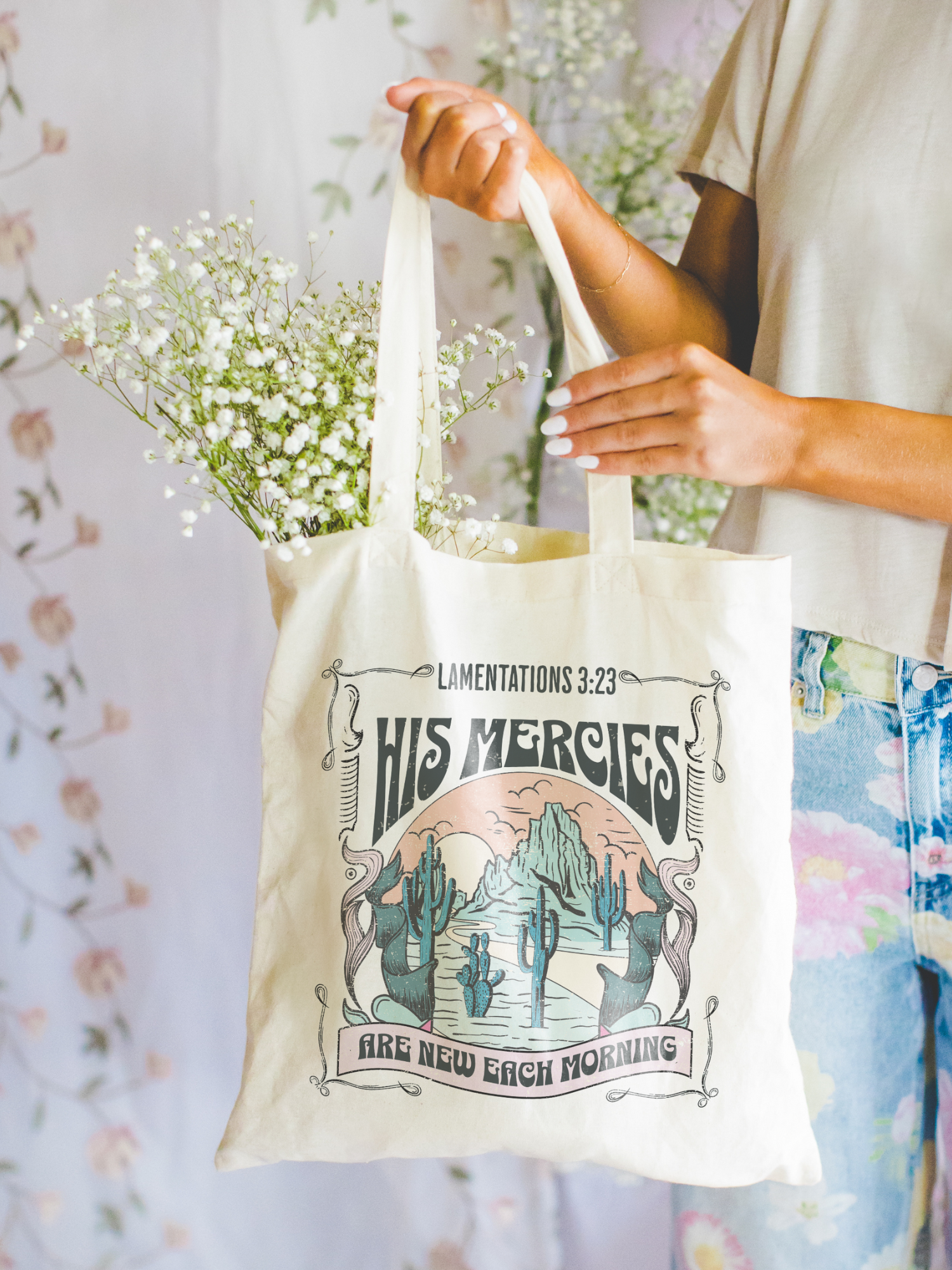 His Mercies Tote Bag