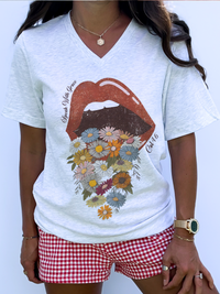 Speak With Grace V Neck