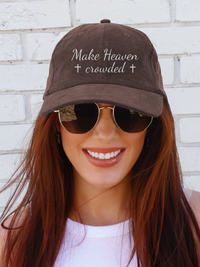 Make Heaven Crowded Corduroy Cap