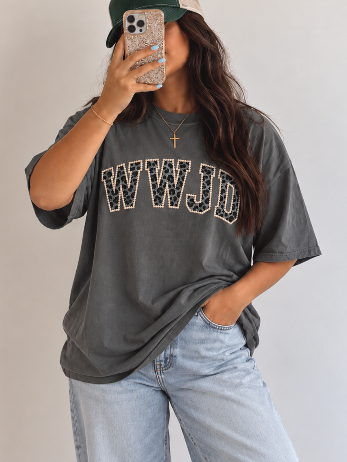 Pearl/Leopard  font WWJD