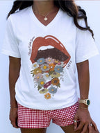 Speak With Grace V Neck