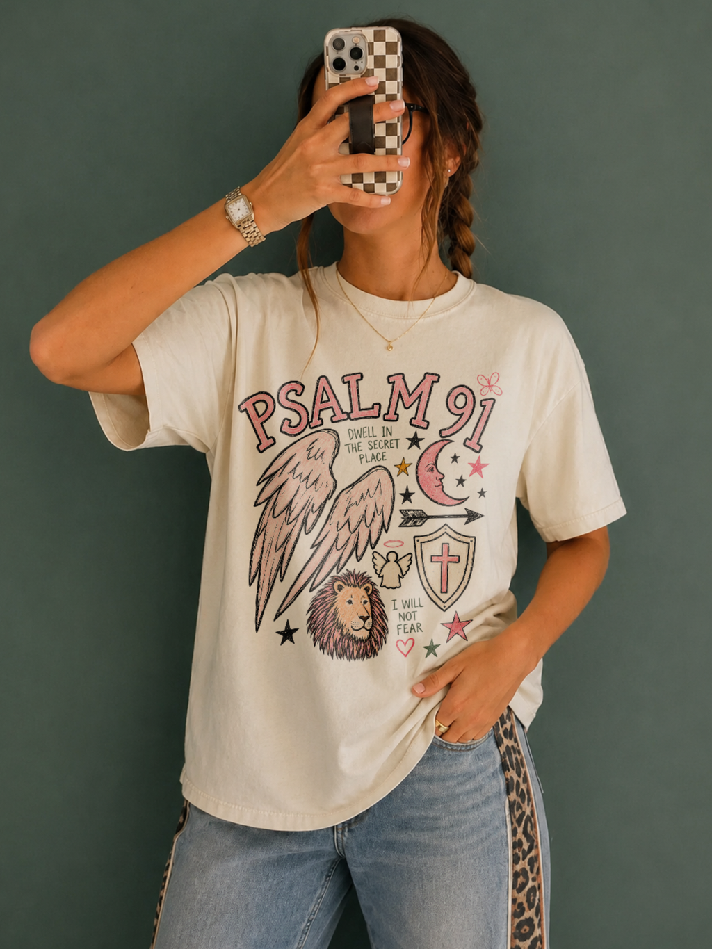 Psalm 91 Sketch Shirt