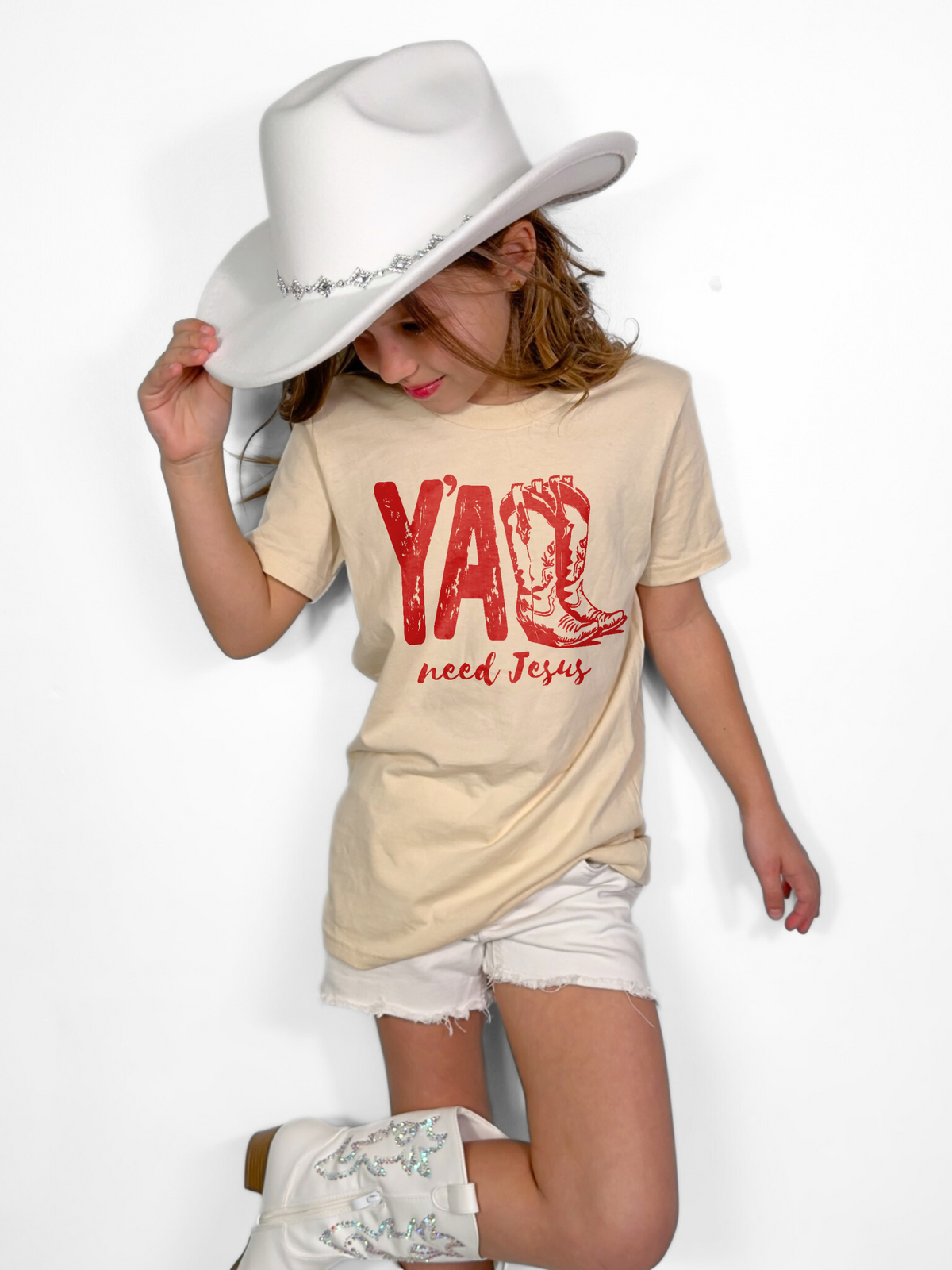 Ya'll Cowgirl Boots Shirt