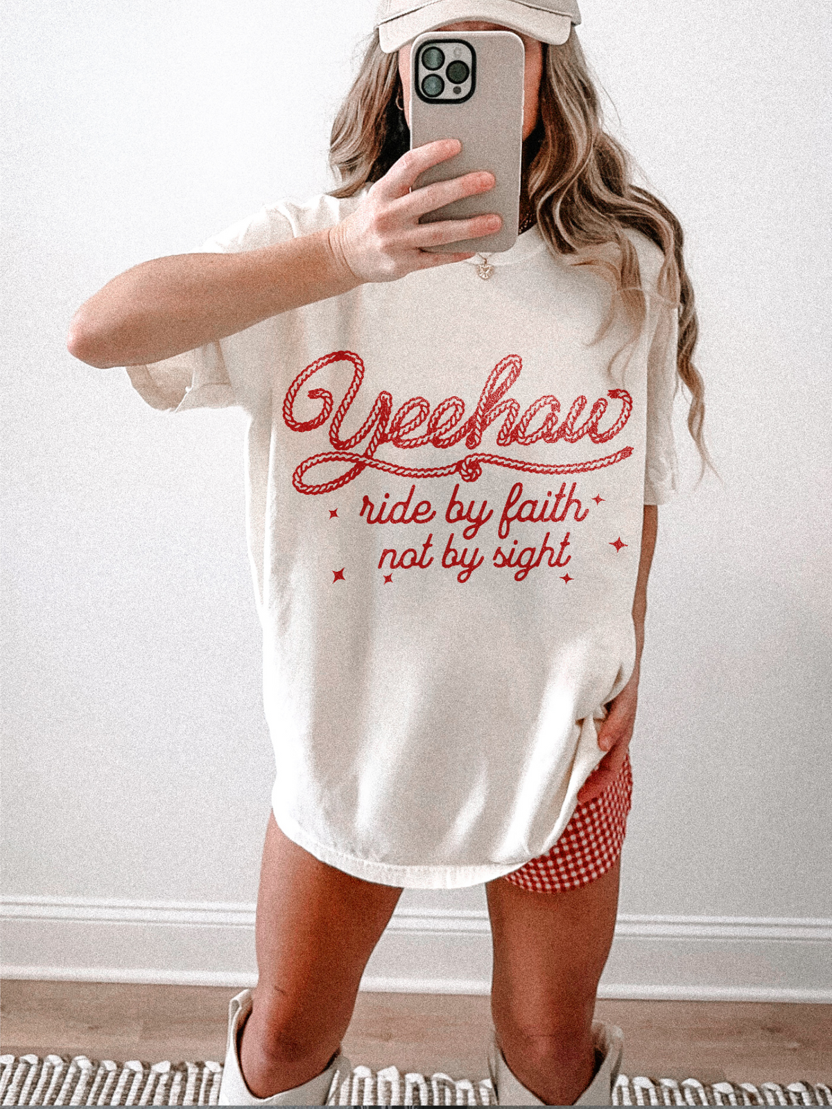 Rope Yeehaw Ride By Faith Shirt