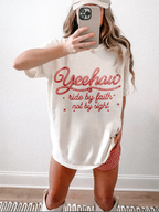 Rope Yeehaw Ride By Faith Shirt