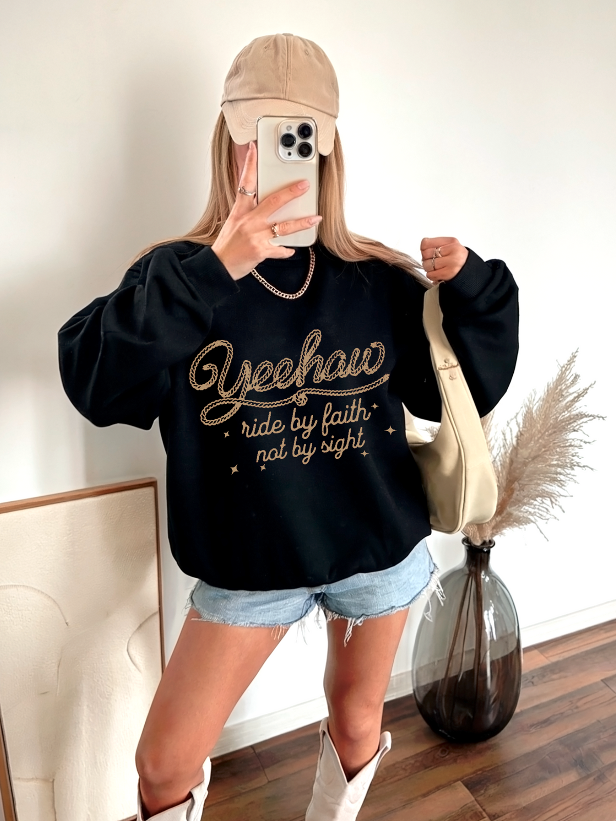 YeeHaw Ride By Faith Sweatshirt