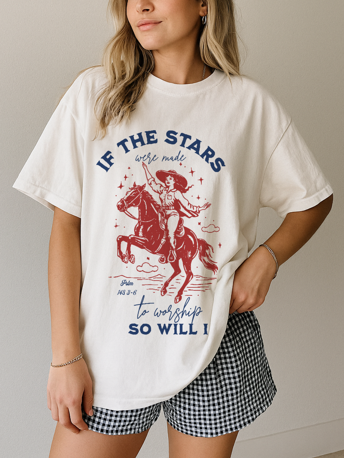 Vintage Cowgirls Stars Worship Shirt