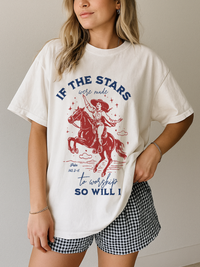 Vintage Cowgirls Stars Worship Shirt