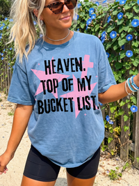 Heaven Bucket List Star Shirt