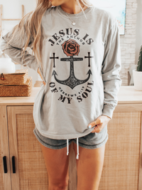 Jesus Is The Anchor Long Sleeve