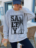 Salty and Blessed Sweatshirt